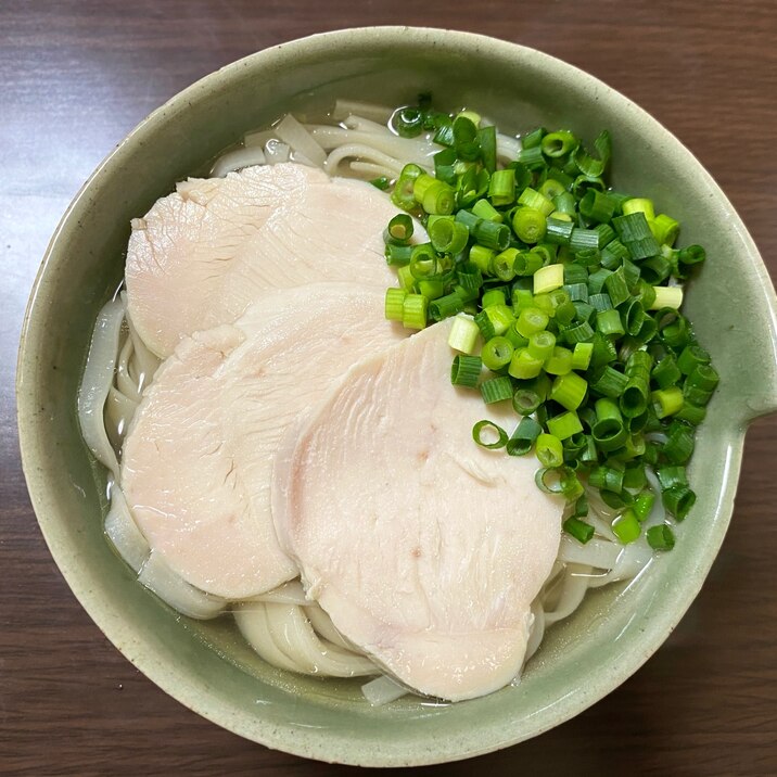 鶏ハムアレンジ!鶏出汁フォー麺